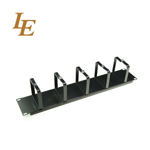 Organizador de Cables Metálico Horizontal de 19 Pulgadas 1U 2U para Racks de Servidores, Gestión de Cables Vertical Opcional - Product Image 2