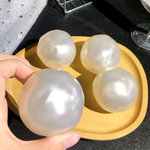 ลูกบอลน้ำมันมะพร้าวทำมือ ASMR บีบเล่นได้ บรรเทาความเครียด ของเล่นเสริมประสาทสัมผัส ของขวัญสำหรับผู้ใหญ่และเด็ก ช่วยลดความวิตกกังวล - Product Image 6