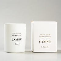 Vente en gros Marque privée de luxe Diffuseur de roseaux d'arôme en cire de soja écologique et bougies parfumées Coffret cadeau de Noël