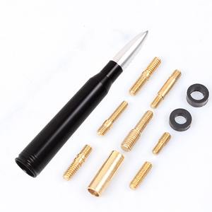 Antena Decorativa Universal para Techo de Coche de Aleación de Aluminio, Antena Corta en Forma de Bala para Vehículos Todoterreno, Piezas de Modificación de Coche - Product Image 3