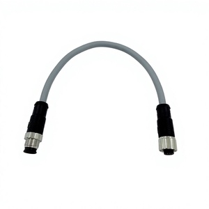 M12 5 Pin Dişi Konnektör Sensör Kablo Grubu Pigtail PUR Kılıflı Su Geçirmez IP67 Endüstriyel Kablo Demeti Sensör Aktüatörü için - Product Image 1