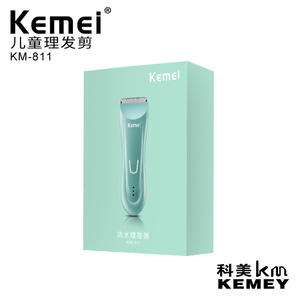 Cortadora de Pelo Eléctrica Kemei KM-811 con Cuchilla de Cerámica de Seguridad, Carga USB, para Uso Doméstico, Recortadora de Pelo para Niños - Product Image 3