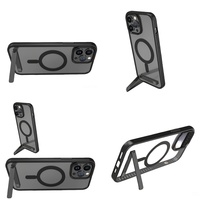 Casing Magnetik Transparan untuk iPhone 16 Pro Max 17 Air 15 14 13 12 11 Plus, Aksesoris Elektronik Grosir