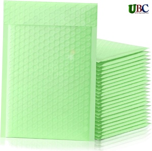 Túi Bong Bóng Nhỏ Thân Thiện Với Môi Trường 12X18 Bong Bóng Bưu Phẩm Cho Trang Sức Gói Kích Thước Tùy Chỉnh Màu Xanh Đậm Phong Bì Túi Nhà Máy Bán Buôn Túi Bong Bóng Nhỏ - Product Image 3