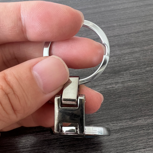 Llavero Redondo de Metal Esmaltado con Logotipo de Marca de Coche, Impresión Offset, Hebilla en Forma de H, Porta Llaves de Aleación, Souvenir, Venta al Por Mayor - Product Image 6