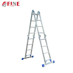 最大负载150千克12步铝折叠多功能楼梯 - Product Image 1