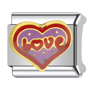 Bracelets à breloques italiennes anti-ternissement, motif cœur d'amour, pour la Saint-Valentin et la Fête des Mères 2026, vente en gros, assortiment - Product Image 6