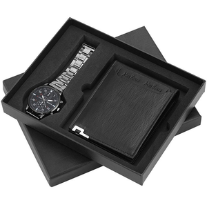 <strong>Factory</strong> <strong>Direct</strong> Wallet + Belt + Quartz <strong>Watch</strong> <strong>Gift</strong> <strong>Set</strong> Business <strong>Gift</strong> <strong>Set</strong> Men's White Collar Decoration <strong>Gift</strong> <strong>Set</strong> - Product Image 3