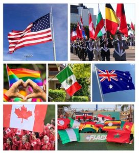 Wholesale 3x5ft Large Size Custom Designed National <b>Flags</b> 100% Polyester Double Digital Printing <b>Flags</b> Banners - Product Image 6