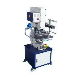 TJ-9 Pneumatic Embossing Machine Hot Foiling Stamping Machine for leather watch strap