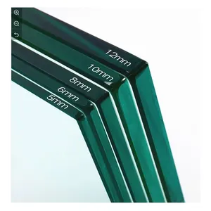 Cheap Price Natural lighting Clear Color Low Price 2mm 3mm 4mm 5mm 6mm 8mm 10mm tempered glass