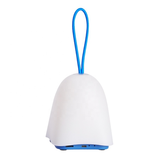 Creative Portable Lamp With Bluetooth RGB LED Light Touch Lamp Portable Speaker Supports Memory TF Cards for Home Use