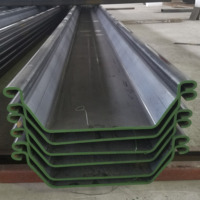 Panneaux de palplanches laminés à froid S235 S275 S355 EN10249-1/2