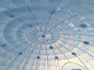 Di campeggio esterna uso familiare o un evento gonfiabile trasparente tenda a cupola, gonfiabile bolla di cristallo tenda - Product Image 6