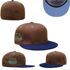Gorra de béisbol de lona al por mayor de fábrica, bordado 3D, visera plana, estilo hip-hop, 6 paneles, snapback, gorra ajustada para exteriores con protección solar - Product Image 4