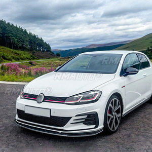 สปลิตเตอร์กันชนหน้า  ลิปกันชนหน้า  ชุดแต่งสปอยเลอร์ป้องกัน สำหรับรถยนต์ VW Golf MK7.5 GTI R ปี 2017-2019 ชุดแต่งตัวถังรถยนต์ - Product Image 5