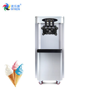 MK-25DB 2000W 25L Máquina de Helado Comercial de <span class=keywords><strong>Pie</strong></span> con 3 Sabores, la Más Vendida - Product Image 2
