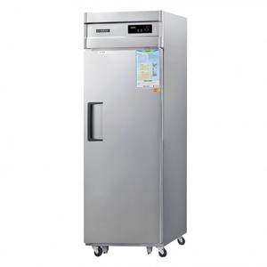 Réfrigérateur à porte unique de 25 pieds cubes avec refroidissement par ventilateur, en acier inoxydable, dégivrage automatique numérique, 3 étagères, équipement de cuisine commercial - Product Image 1