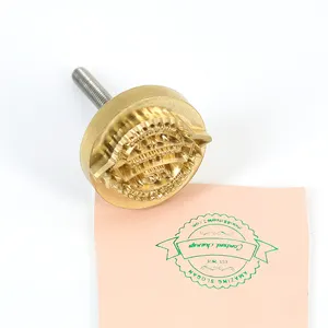 Leather Soldering Iron Seal Brass Mold Die Cutting Hot Foil Seal Trademark Mold Copper Carving Brand Seal