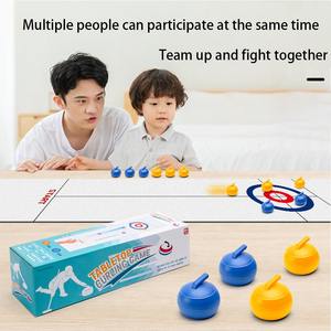 Haute qualité unisexe Air Hockey Challenge Bowling Curling Puzzle <span class=keywords><strong>jeu</strong></span> <span class=keywords><strong>de</strong></span> société pour adultes enfants pour les loisirs parent-enfant - Product Image 3