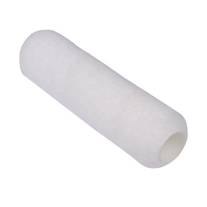 Rouleau de peinture en polyester blanc de qualité industrielle et de bricolage pour la peinture et la décoration - Product Image 3