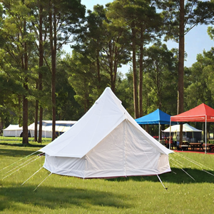 Tienda de Campaña Yurta India Impermeable Directo de Fábrica, Toldo Grueso Resistente al Viento, Tela de Algodón y PVC, Tamaño Grande, Ligera, para Campamento al Aire Libre - Product Image 3