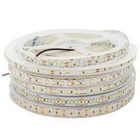 Bande lumineuse LED autocollante 12V/24V haute luminosité spectre complet 120 LED 8mm puce 2835 IP20 dimmable CRI 80