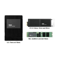 قرص صلب SSD للمؤسسات 7450 PRO U.3 PCIe 4.0 NVMe طراز MTFDKCC1T9TFR بسعة 1.92 تيرابايت عالي السرعة ومنخفض التأخير NVME Gen4 X4 لخوادم مراكز البيانات