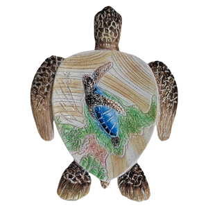Imán de nevera de recuerdo de viaje, estilo océano, tortuga marina, decoración del hogar, imán promocional personalizado - Product Image 1