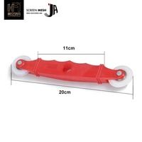 Outil de pose de moustiquaire en nylon plastique industriel pour fenêtre et porte avec installation facile et rouleau de moustiquaire