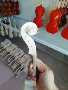 Violons professionnels spéciaux, fabriqués à la main, non vernis, non finis, 4/4, <span class=keywords><strong>violon</strong></span> nu - Product Image 3