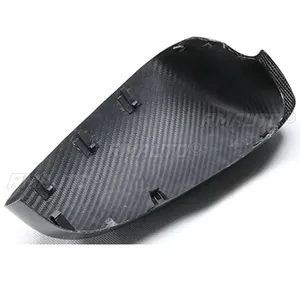Coques de rétroviseurs latéraux en fibre de carbone sèche pour BMW F10 M5 F06 F12 F13 M6 2012-2016 - Product Image 4
