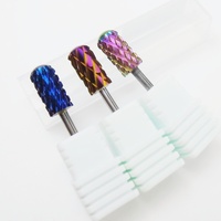 Fraise à ongles de qualité supérieure 5xc 4xc 3xc pour retirer rapidement l'acrylique et le gel dur, fraise à ongles en carbure de tungstène, fraises rotatives