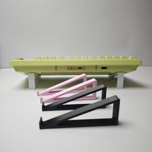 Support de clavier réglable en plastique, support de bureau pour améliorer la hauteur de la saisie au clavier, conception antidérapante - Product Image 1