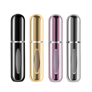 Flacon vaporisateur de parfum rechargeable en aluminium de 5 ml format voyage, vente chaude - Product Image 1
