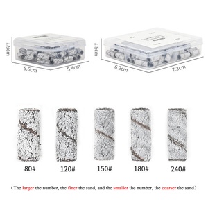 3Mm Nhỏ Sanding Ban Nhạc Với Thép Không Gỉ Nail Khoan Bit Mandrel Điện Làm Móng Tay Lớp Biểu Bì Công Cụ Làm Sạch - Product Image 3