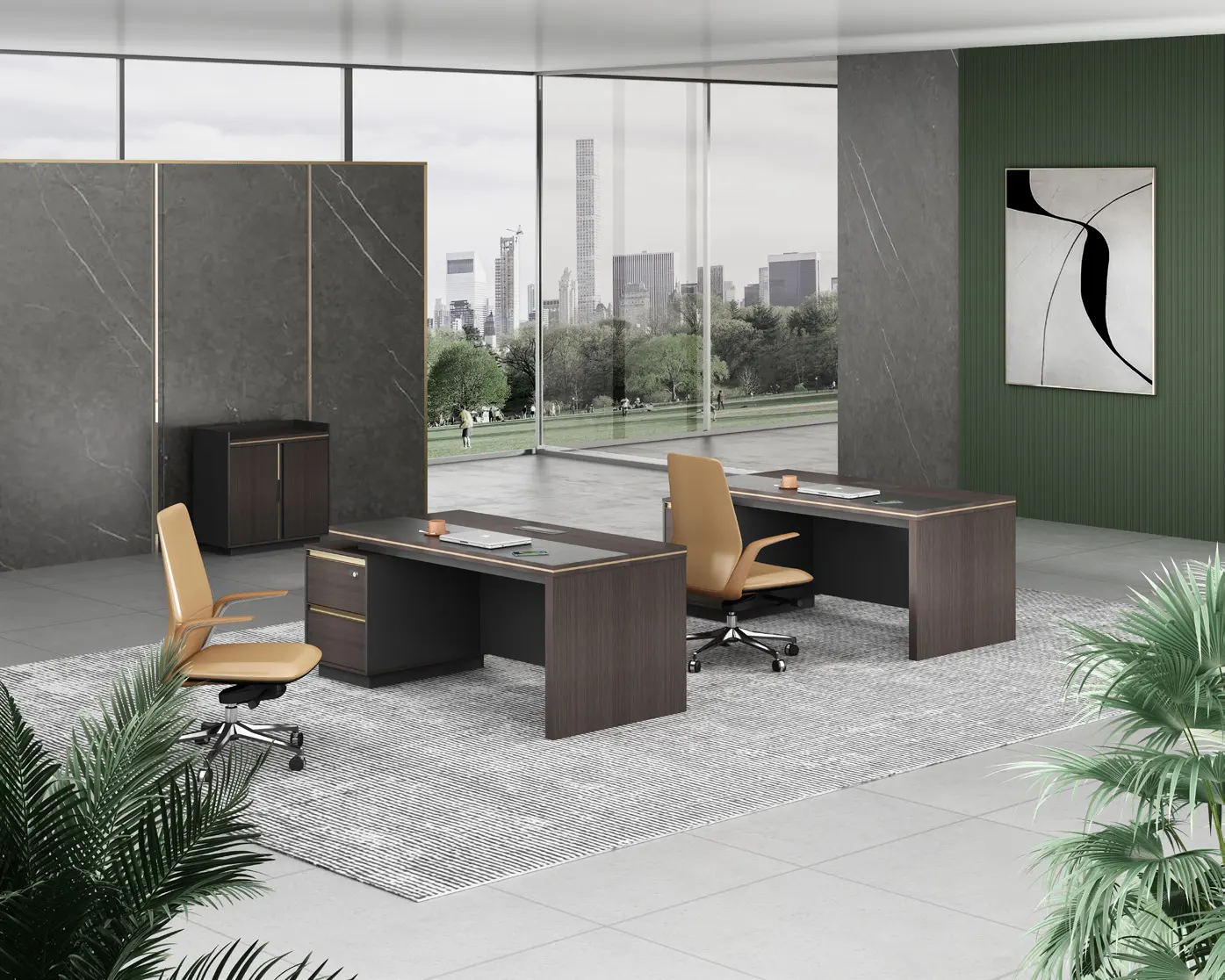 Mesa de consola moderna ZITAI, armario de oficina para té, archivador, armario de oficina, muebles de almacenamiento de té, armario de mesa auxiliar