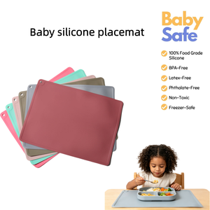 Tapis <span class=keywords><strong>de</strong></span> cuisson et <span class=keywords><strong>de</strong></span> coloriage en silicone réutilisable, pliable, lavable, personnalisé, antiadhésif et résistant à la chaleur pour bébé, vente en gros - Product Image 1