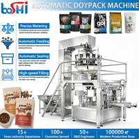 Multihead weegschaal rotatie automatische verpakkingsmachine voor beef jerky en dierenvoer, Mylar zakken en pouch verpakkingsmachines, 20-60 zakken/min