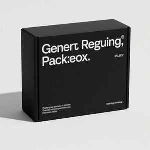 Boîtes en papier noir en gros, impression numérique, haute qualité, recyclables, personnalisées pour chaussures, vêtements et sous-vêtements, personnalisez votre logo - Product Image 1