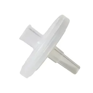 Seringa médica estéril descartável, filtro de seringa para desbloqueio duplo, oem 4mm 13mm 25mm 33mm 50mm 0.8um