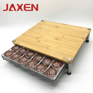 Tiroirs à capsules de café <span class=keywords><strong>Dolce</strong></span> <span class=keywords><strong>Gusto</strong></span> en métal, écologiques, réutilisables, non pliables, à un seul niveau, pour rangement et présentation en cuisine - Product Image 5
