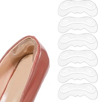 Protections d'orteils invisibles transparentes pour talons hauts, coussinets de confort auto-adhésifs en mousse, semelles intérieures en cuir pour la prévention des ampoules et le soulagement de la douleur