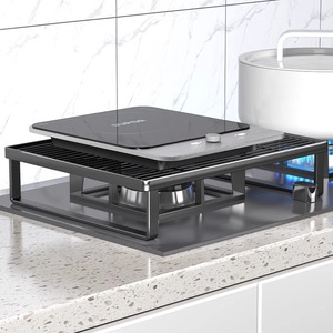 ชั้นวางเตาแก๊สในครัว ขนาดมาตรฐาน วัสดุเหล็ก สำหรับวางหม้อบนเตา - Product Image 2
