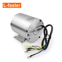 Moteur sans balais CC MY1020D 72V 3000W à grande vitesse pour scooters électriques et karts avec contrôleur d'accélérateur