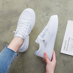 Nouvelles baskets blanches en maille pour femmes, respirantes, fines et décontractées, chaussures en maille polyvalentes - Product Image 1