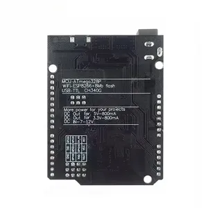 Carte de développement WiFi R3 ATmega328P ESP8266, mémoire 32 Mo, USB TTL CH340G, compatible avec Arduino UNO pour projet IoT - Product Image 3