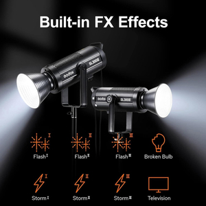 ไฟวิดีโอ Godox <span class=keywords><strong>SL300</strong></span> III 330W COB LED, แสงสตูดิโอ 5600K แสงกลางวัน, ขั้วต่อ Bowens, ปรับความสว่างได้ 0-100%, ควบคุมผ่านแอป - Product Image 3