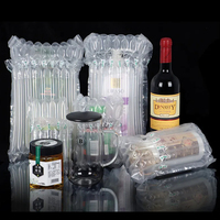 Vente chaude : Emballage gonflable pour vin, protection de bouteille à prix d'usine, sacs à colonne de gaz, film de protection à bulles