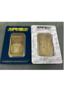 Barres et lingots en métal non magnétique plaqué or et <span class=keywords><strong>argent</strong></span>, 5g, 10g, 31.1g, 50g, pour artisanat, style moderne et antique, sur mesure - Product Image 4